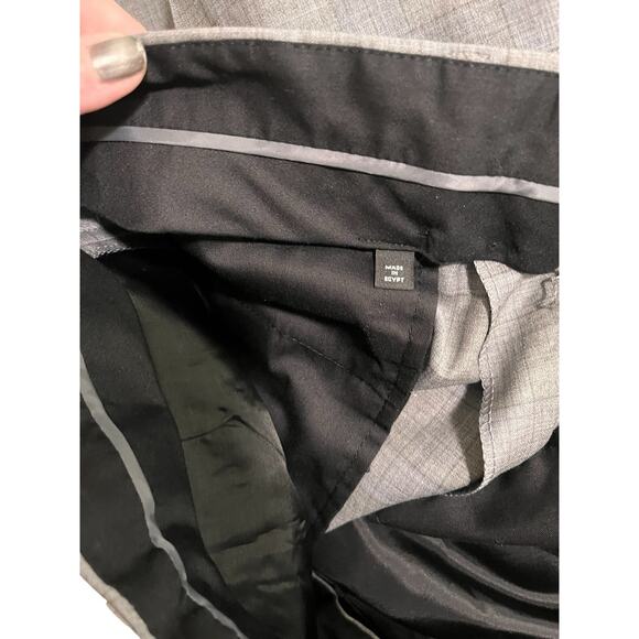 A/X Armani Exchange Men's Slim Pants 36 X 32 Gray Wool Blend 09P0X0 0X072 - Picture 5 of 8